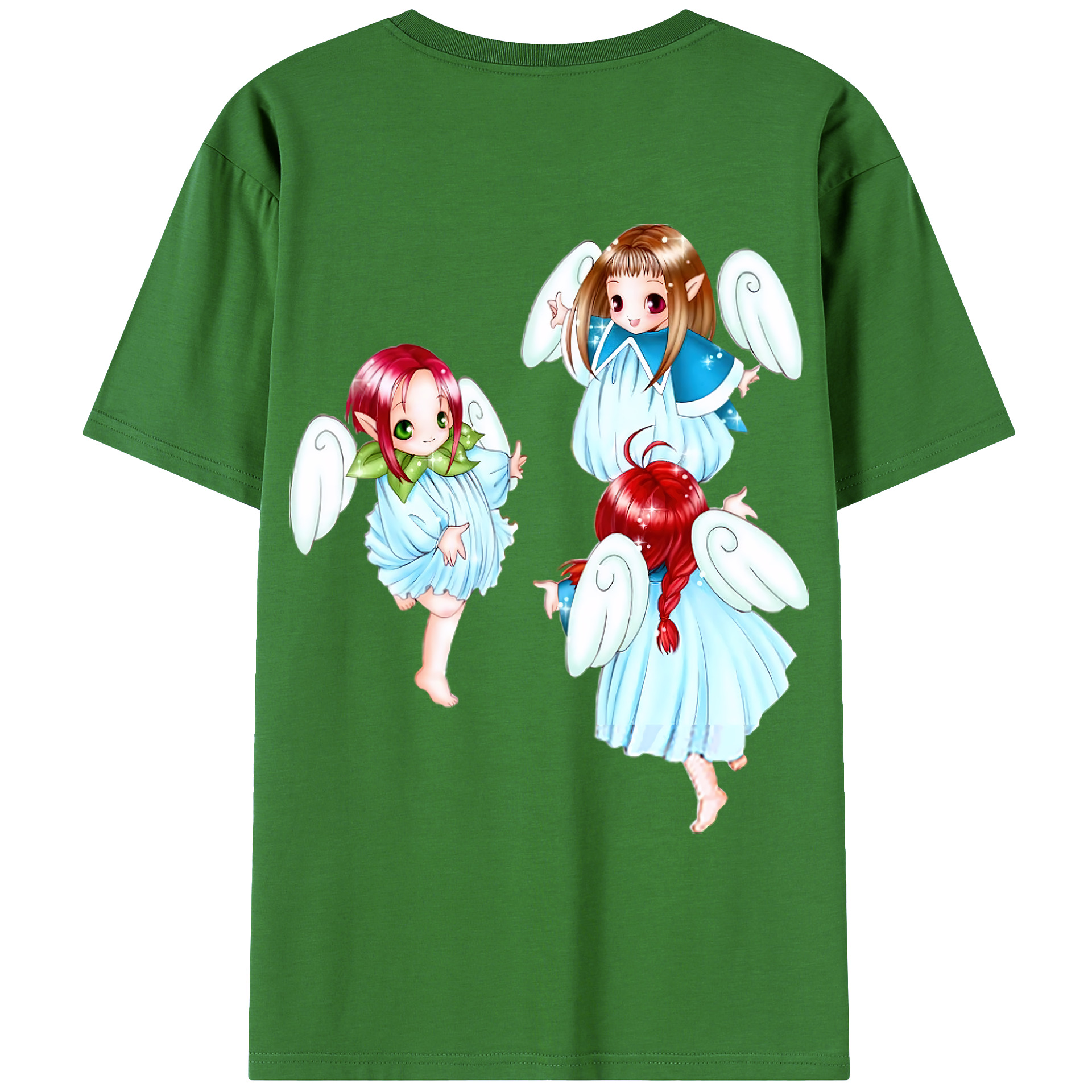 （画像用） 遊☆戯☆王 Yu-Gi-Oh! レディース半袖Tシャツ(バックプリント)